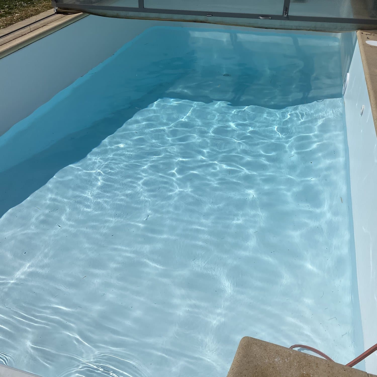 Piscine en liner Alkorplan 2000 coloris Blanc
