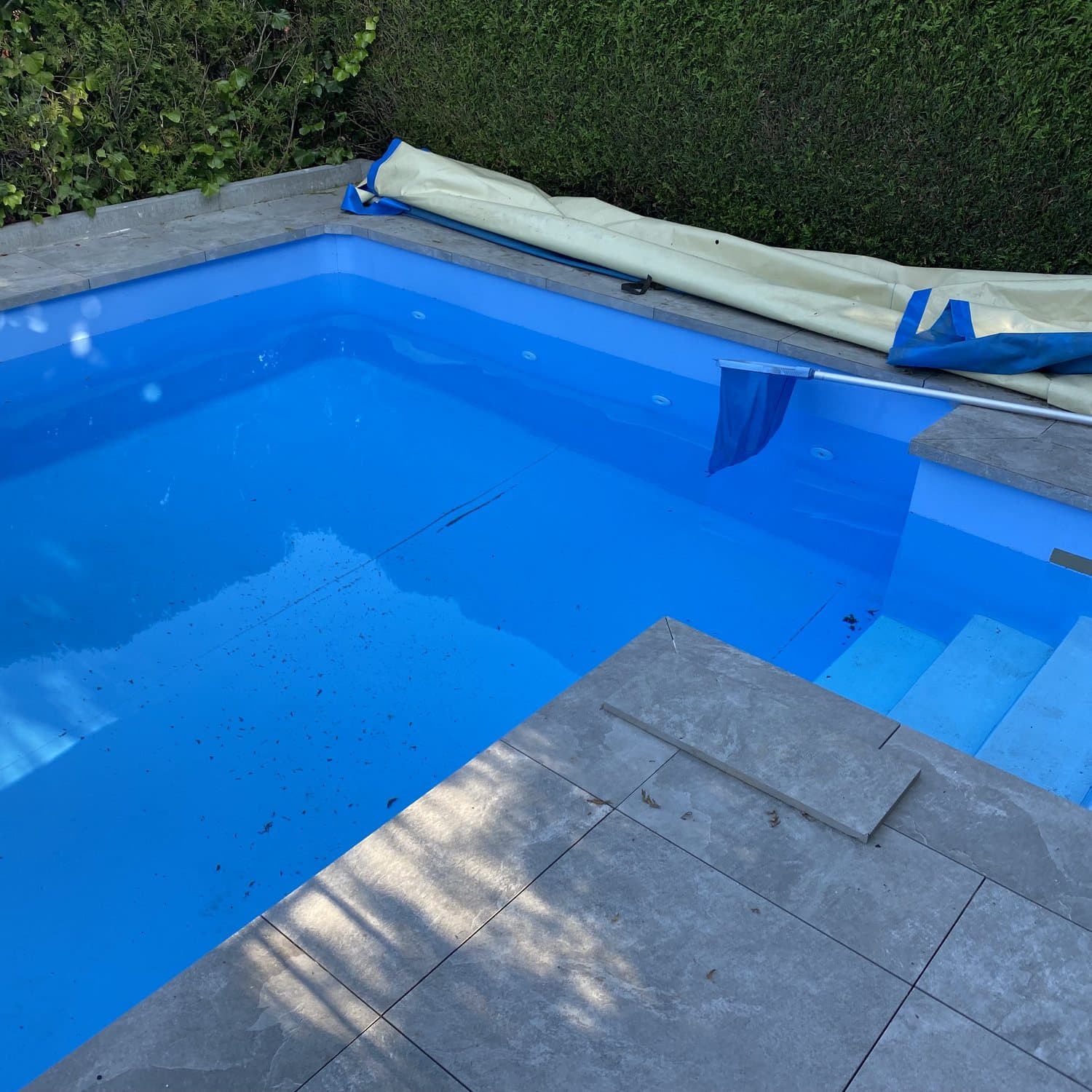 Piscine en liner Alkorplan 2000 coloris Bleu Adriatique