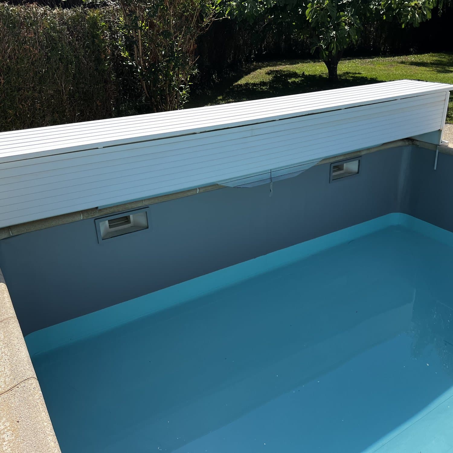 Piscine en liner Alkorplan 2000 coloris Gris Clair