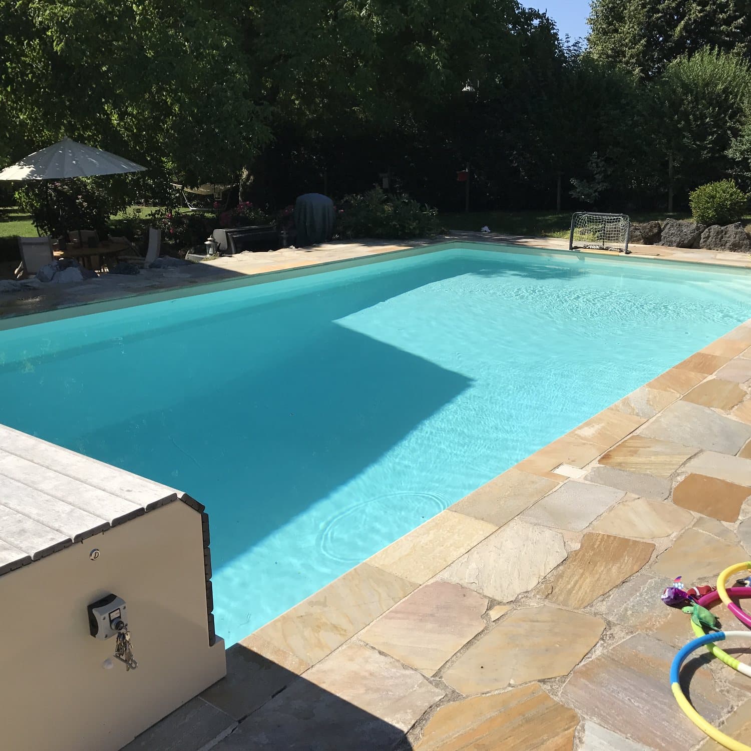 Piscine en liner Alkorplan 2000 coloris Sable